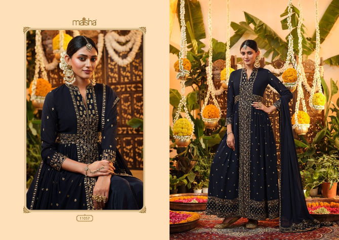 Maisha Zeynep Fancy Heavy Wedding Stylish Designer Salwar Suit Collection